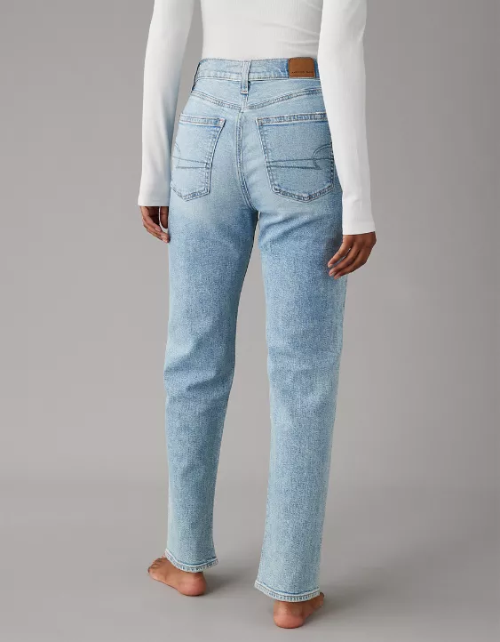 AE Stretch Highest Waist '90s Boyfriend Jean - Image 2