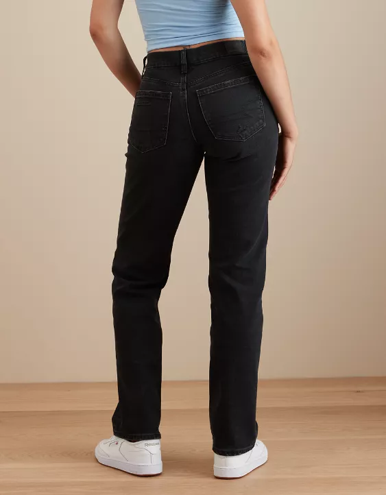 AE Stretch Curvy Straight Jean - Image 2