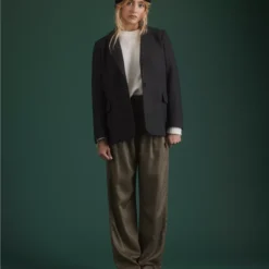 AE77 Premium Pleated Trouser Pant