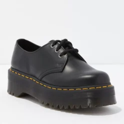 Dr. Martens Women's 1461 Smooth Leather Platform Shoe
