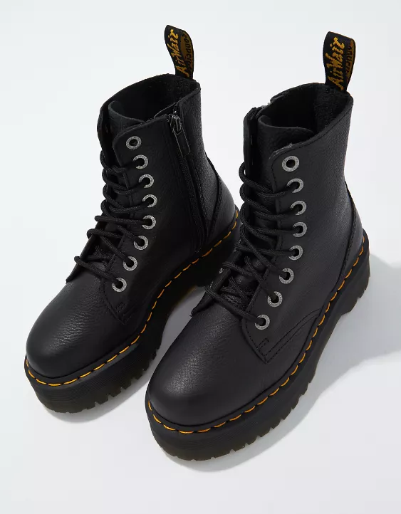 Dr. Martens Women's Jadon III Pisa Leather Platform Boot - Image 2