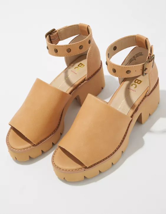 BC Footwear Women's United Vegan Platform Sandal - Image 2