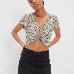 AE '90s High-Waisted Denim Mini Skirt